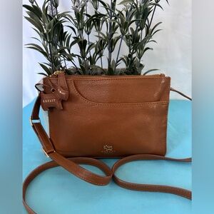 Radley London Pockets 2.0 leather zip-top crossbody w/hangtag